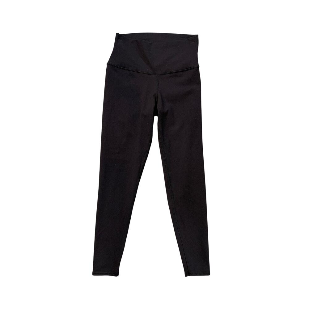 Alo Yoga Leggings Womens S Small Black Airlift High Waist Workout 7/8 Pull On